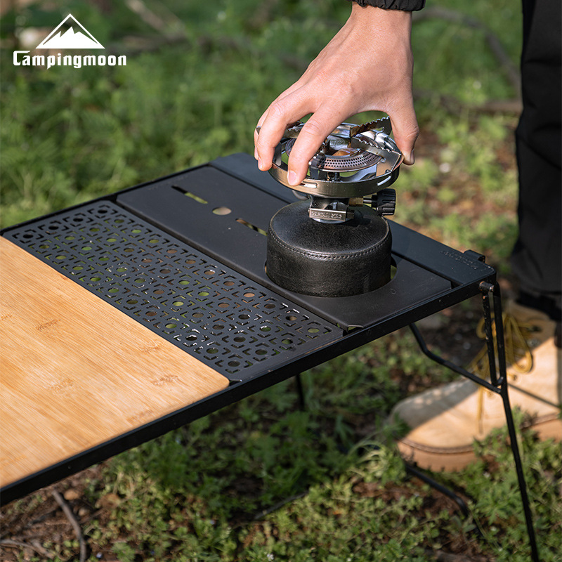 Outdoor Camping Kitchen Table - CAMPINGMOON JP-12 Portable Outdoor Camping Picnic