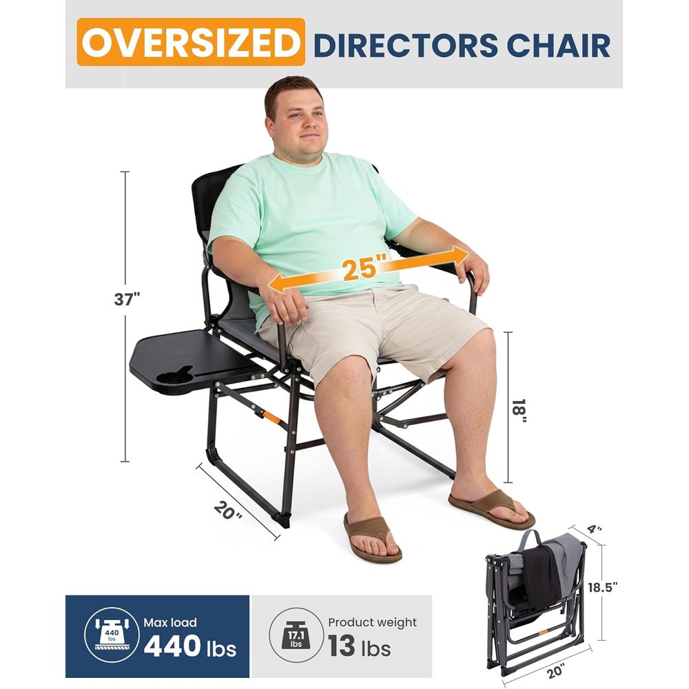 Oversized Camping Directors Ch - огляд і ціна Folding Chair