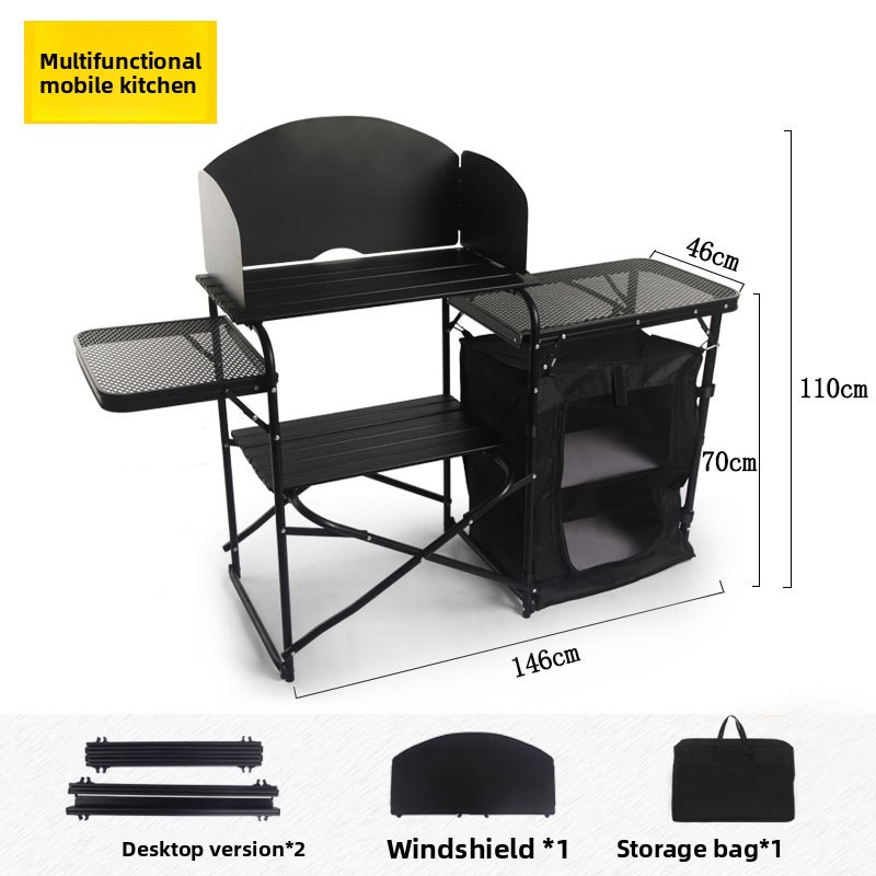 Multifunctional Outdoor Mobile - огляд і ціна Outdoor Camping Kitchen Table