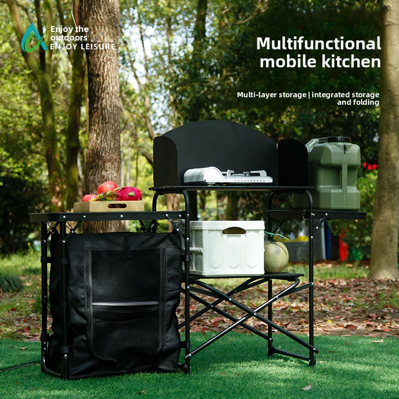 Multifunctional Outdoor Mobile - огляд і ціна Outdoor Camping Kitchen Table