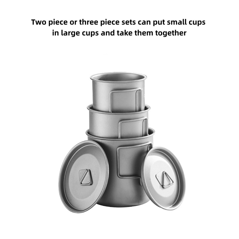 Titanium Camping Mug with Fold - огляд і ціна Outdoor Camping Kitchen Table