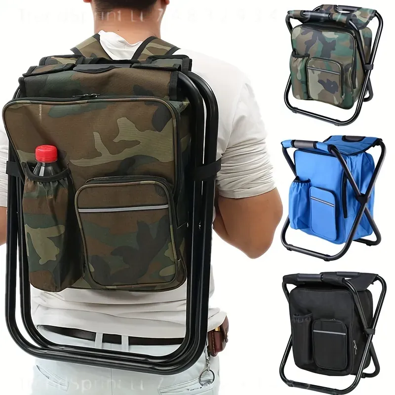 2-in-1 Portable Folding Fishin - огляд і ціна Folding Chair