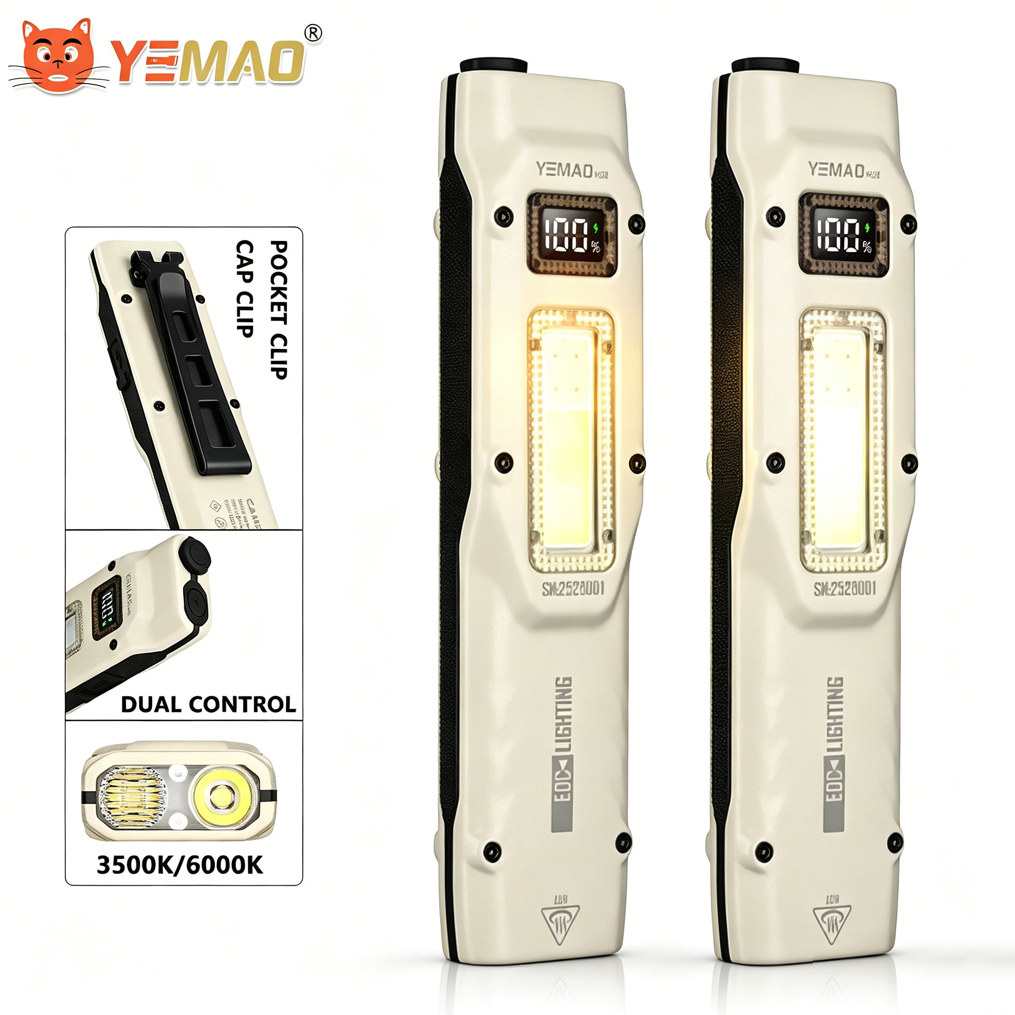 Portable 880LM YEMAO M28 Ultra - огляд і ціна Outdoor Camping Light Portable