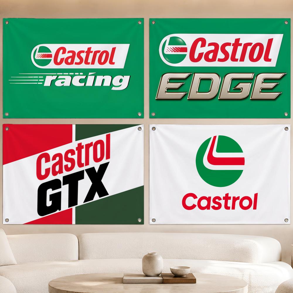 Auto Brand C-Castrol Flags Fan - огляд і ціна Outdoor Camping Brand