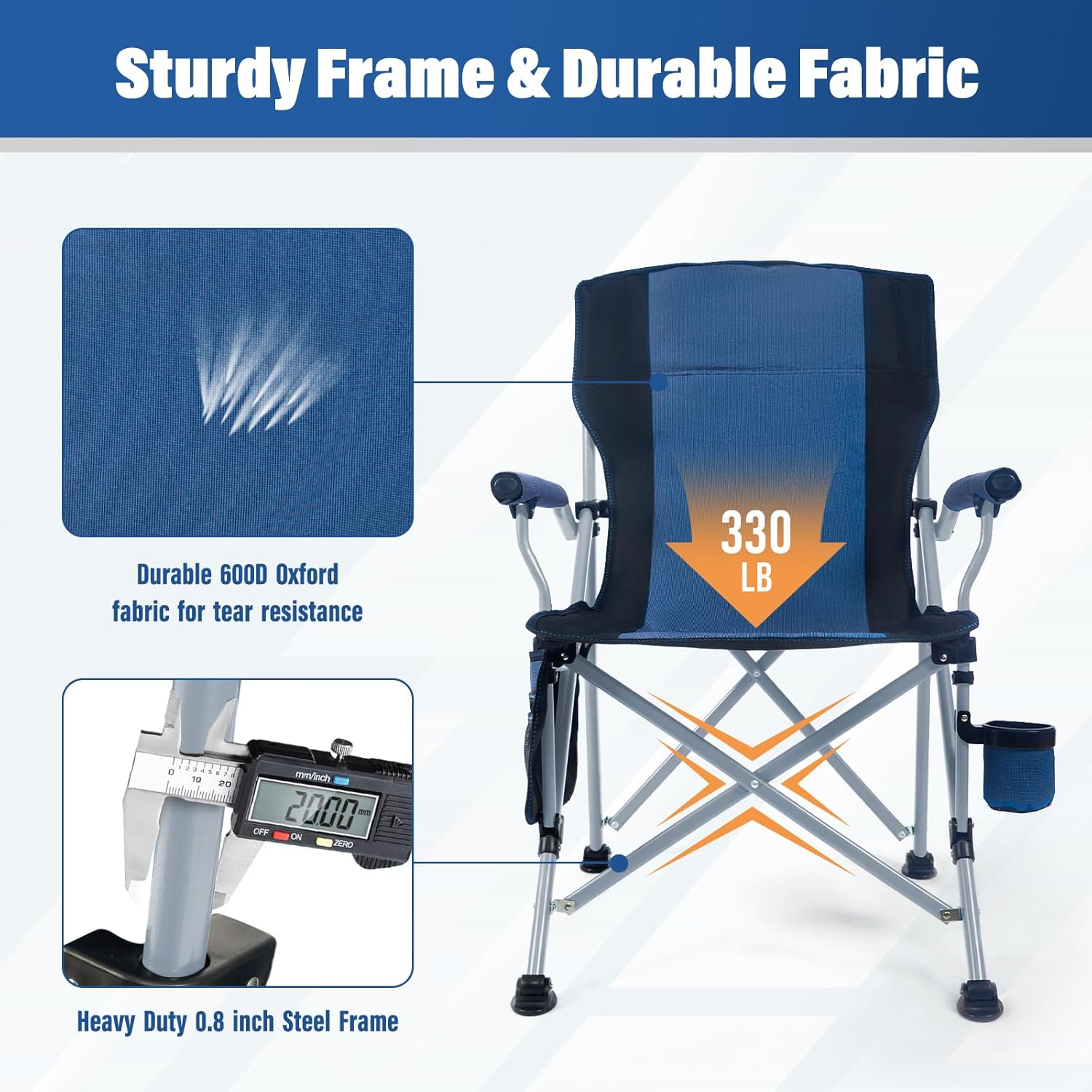 Factory Wholesale Outdoor Port - огляд і ціна Folding Chair
