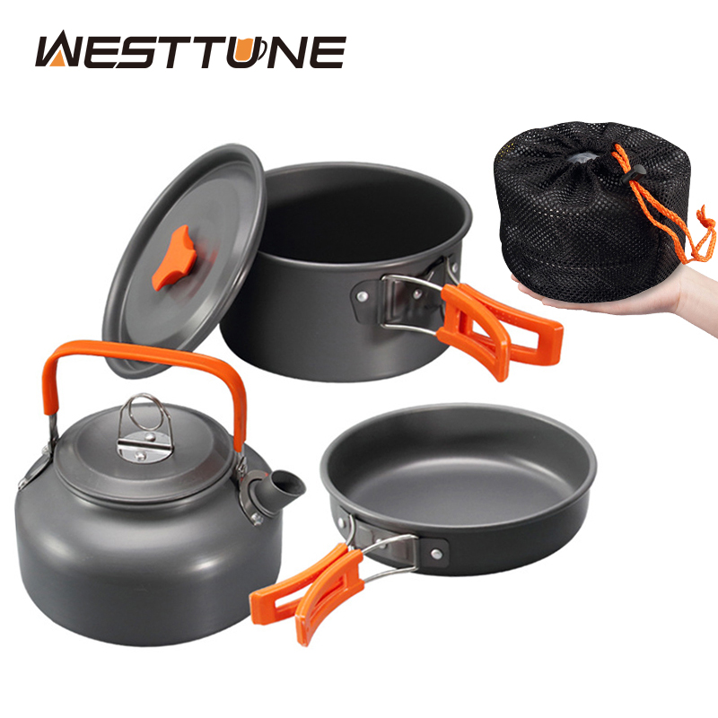 WESTTUNE Camping Cookware Kit  - огляд і ціна Outdoor Camping Kitchen Table