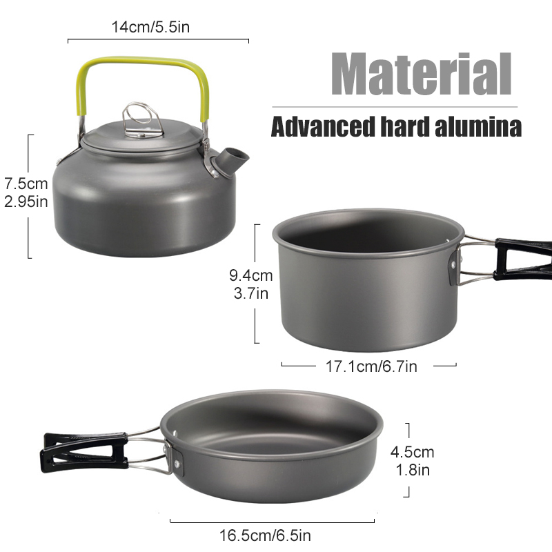 WESTTUNE Camping Cookware Kit  - огляд і ціна Outdoor Camping Kitchen Table