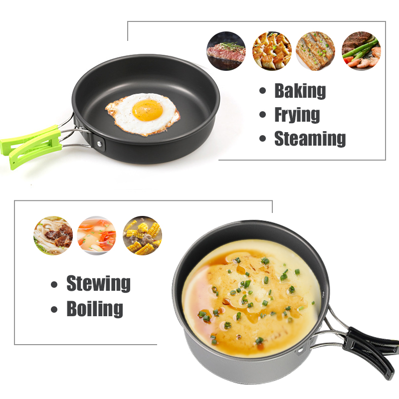 WESTTUNE Camping Cookware Kit  - огляд і ціна Outdoor Camping Kitchen Table