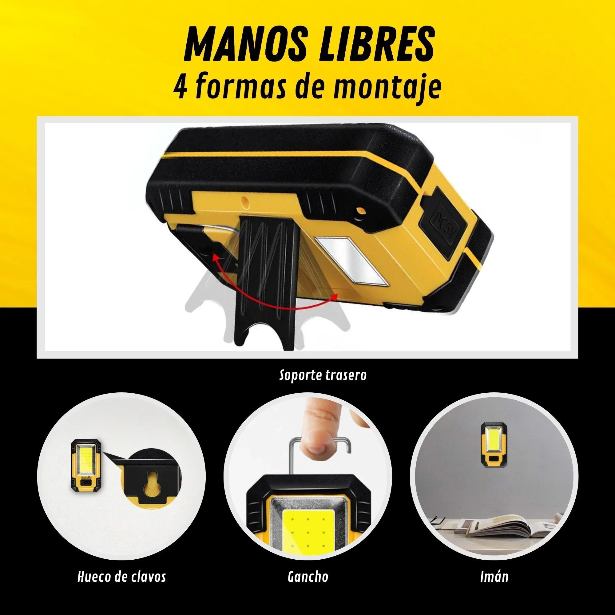 Rechargeable 4000MaH Work Ligh - огляд і ціна Outdoor Camping Light Portable