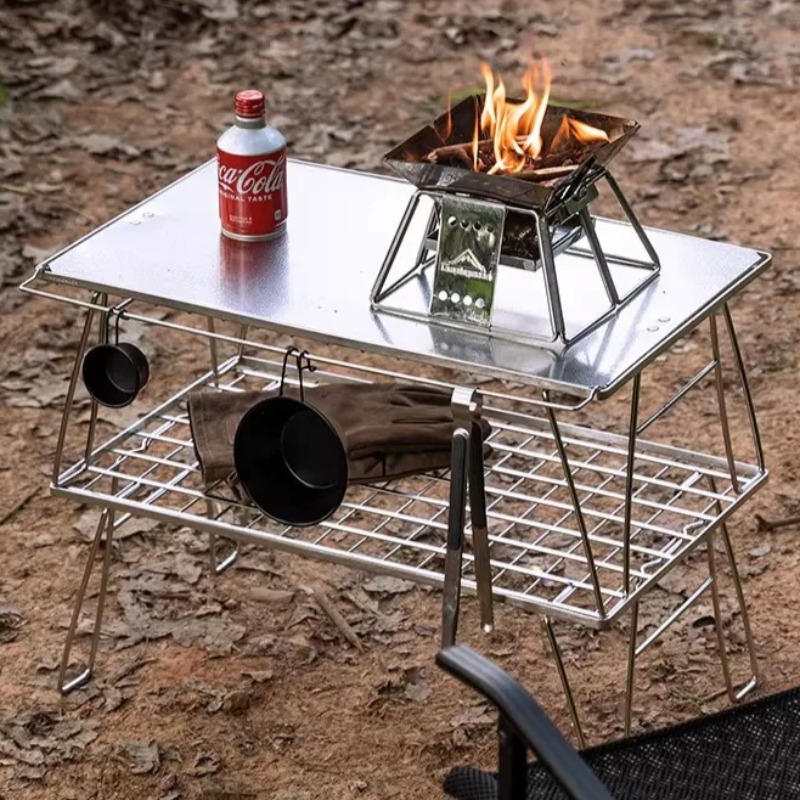 Outdoor Portable Folding Table - огляд і ціна Outdoor Camping Kitchen Table