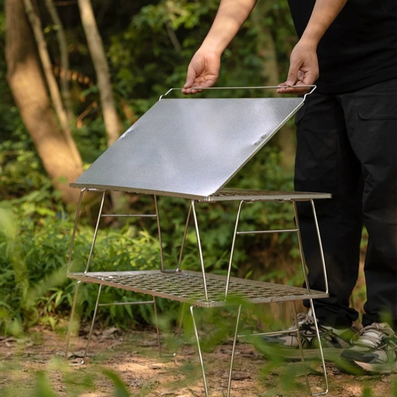 Outdoor Portable Folding Table - огляд і ціна Outdoor Camping Kitchen Table