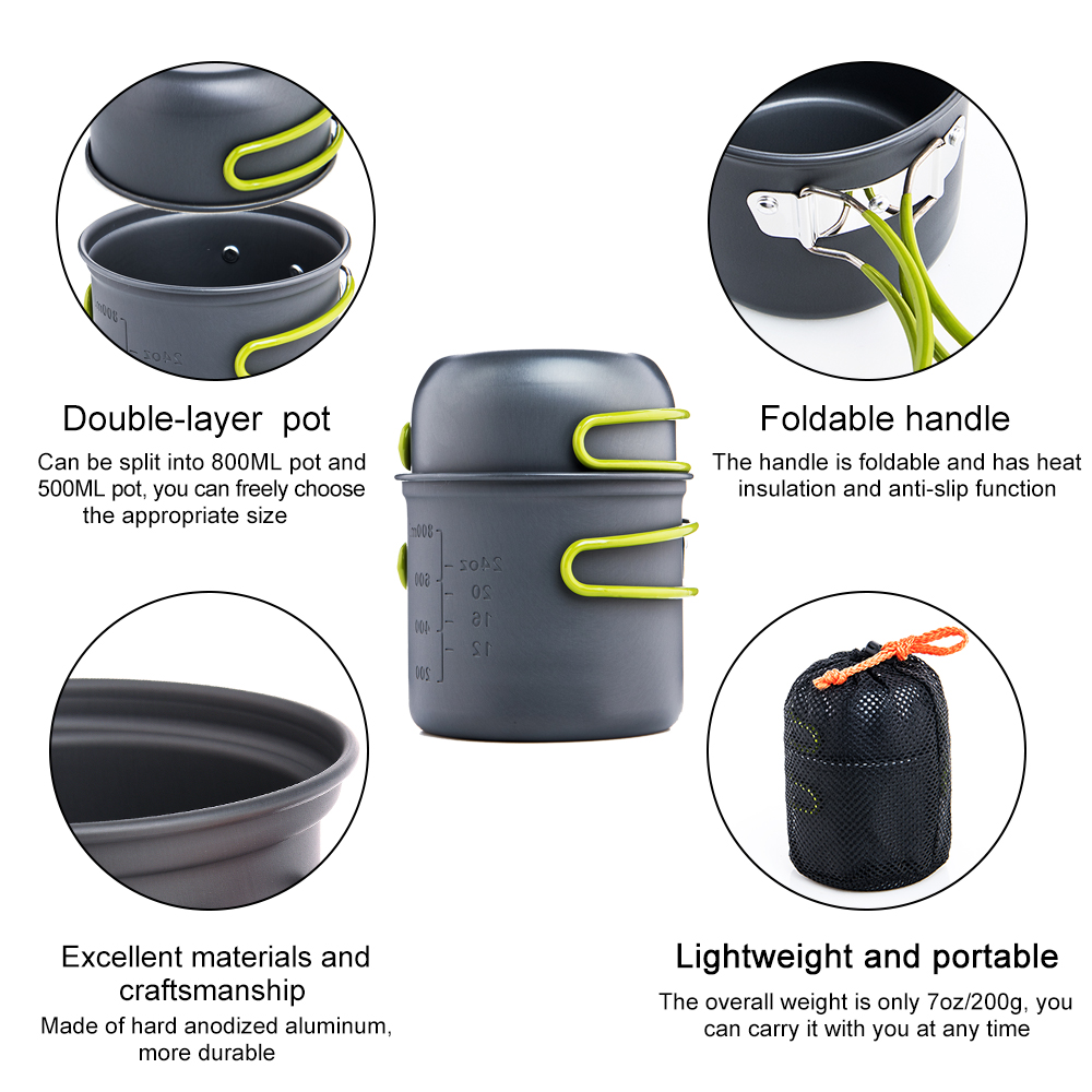 Widesea Ultralight Camping Coo - огляд і ціна Outdoor Camping Kitchen Table