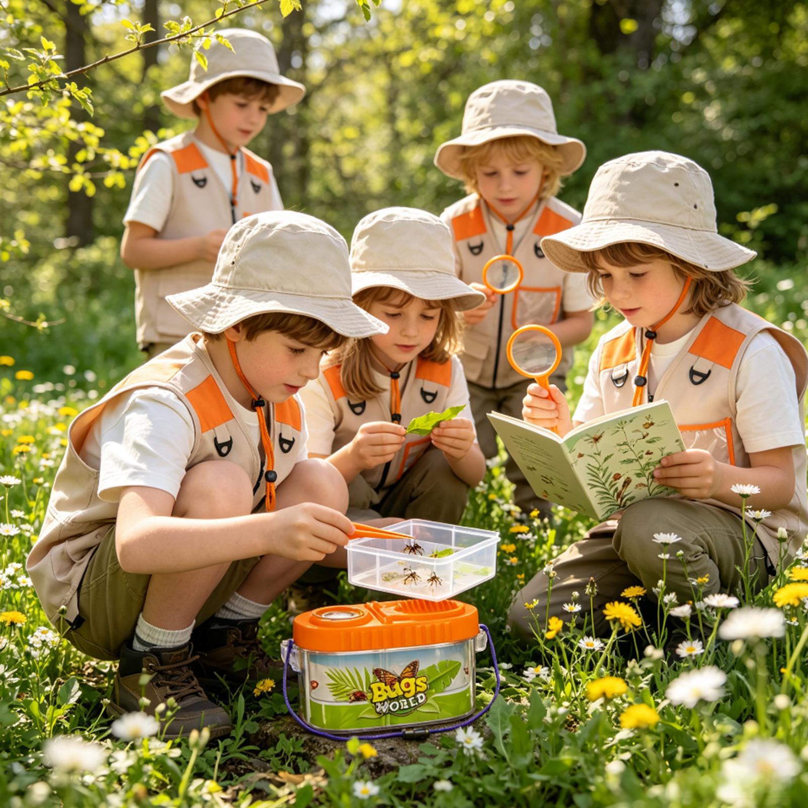 Kids Adventure Kit With Magnif - огляд і ціна Outdoor Camping Kids Activities