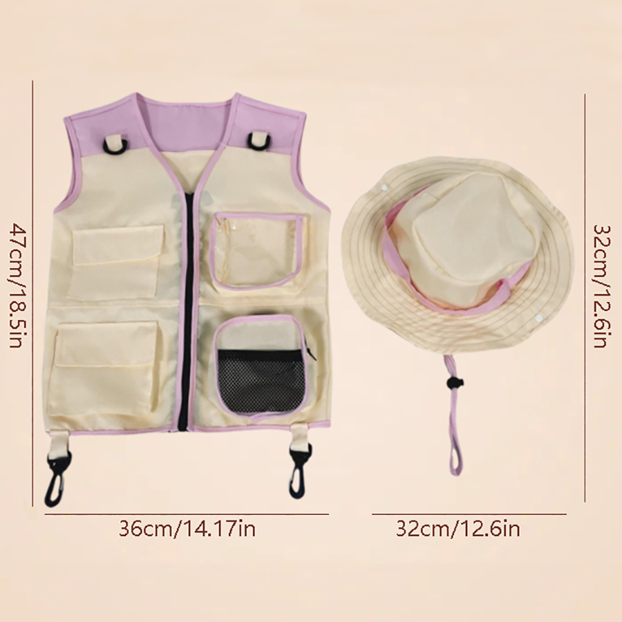 Children Explorer Vest Hat Sui - огляд і ціна Outdoor Camping Kids Activities