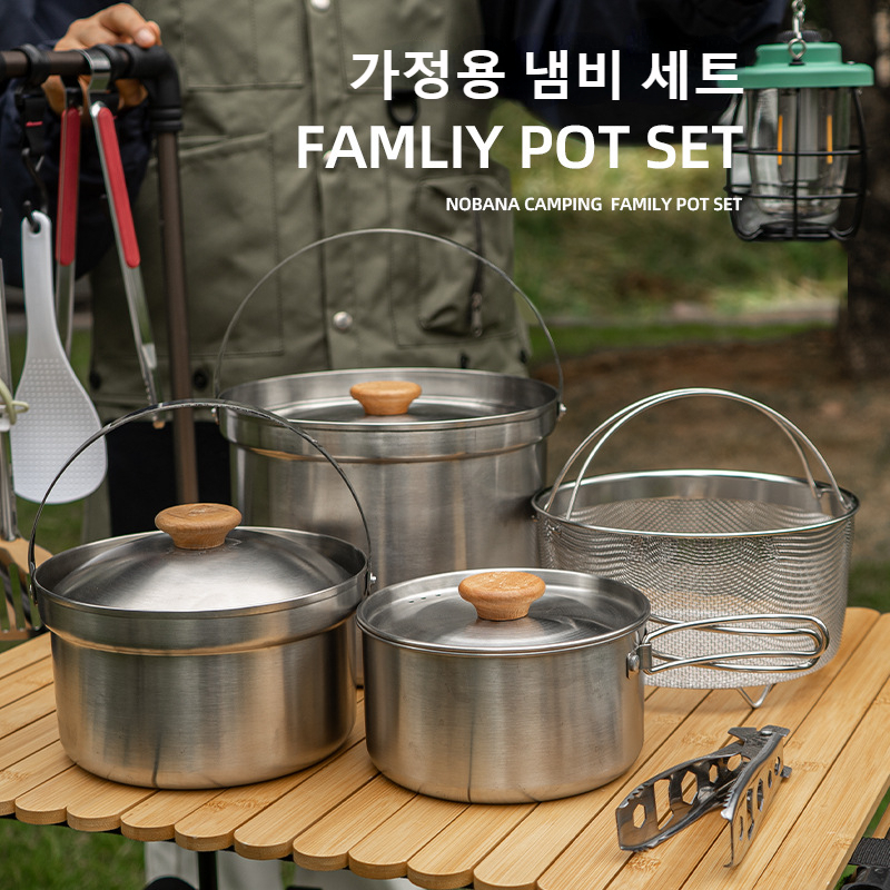 NOBANA Newest Outdoor Stainles - огляд і ціна Outdoor Camping Kitchen Table