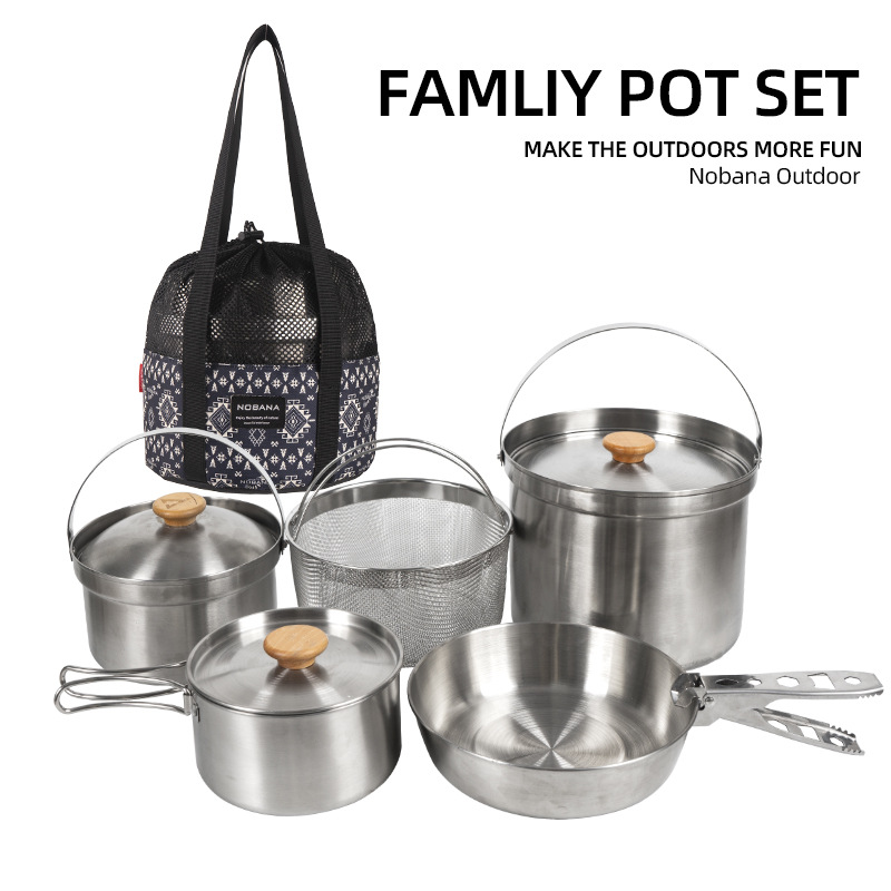 NOBANA Newest Outdoor Stainles - огляд і ціна Outdoor Camping Kitchen Table