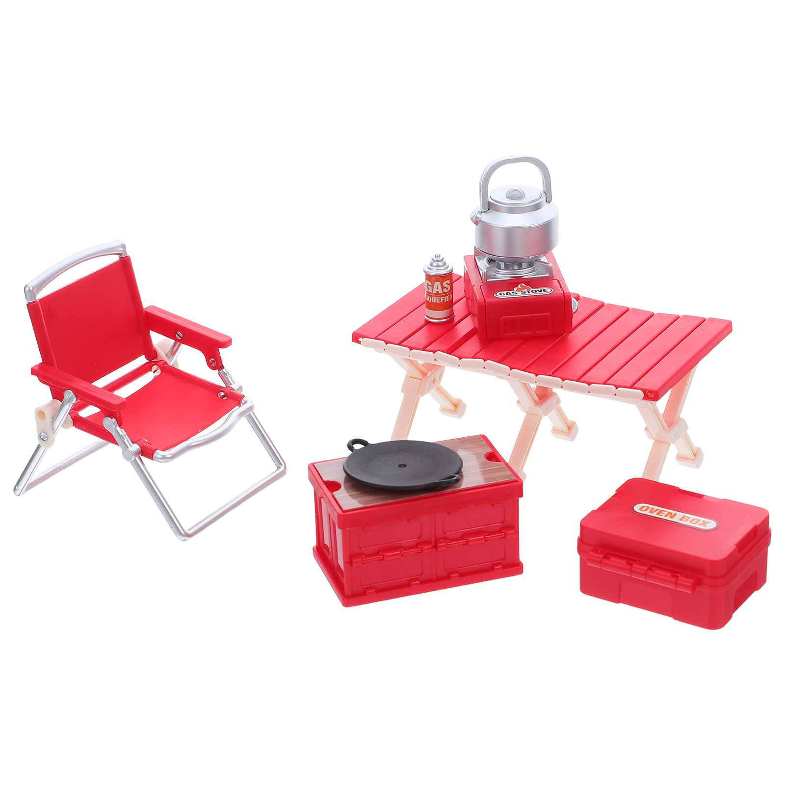 1Set Miniature Camping Furnitu - огляд і ціна Outdoor Camping Kids Activities