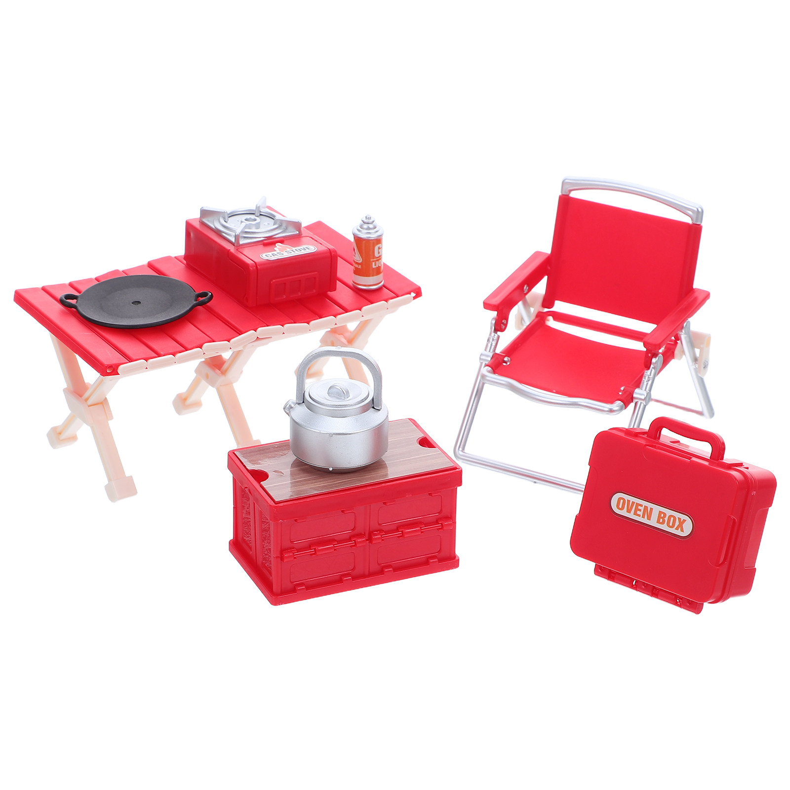 1Set Miniature Camping Furnitu - огляд і ціна Outdoor Camping Kids Activities