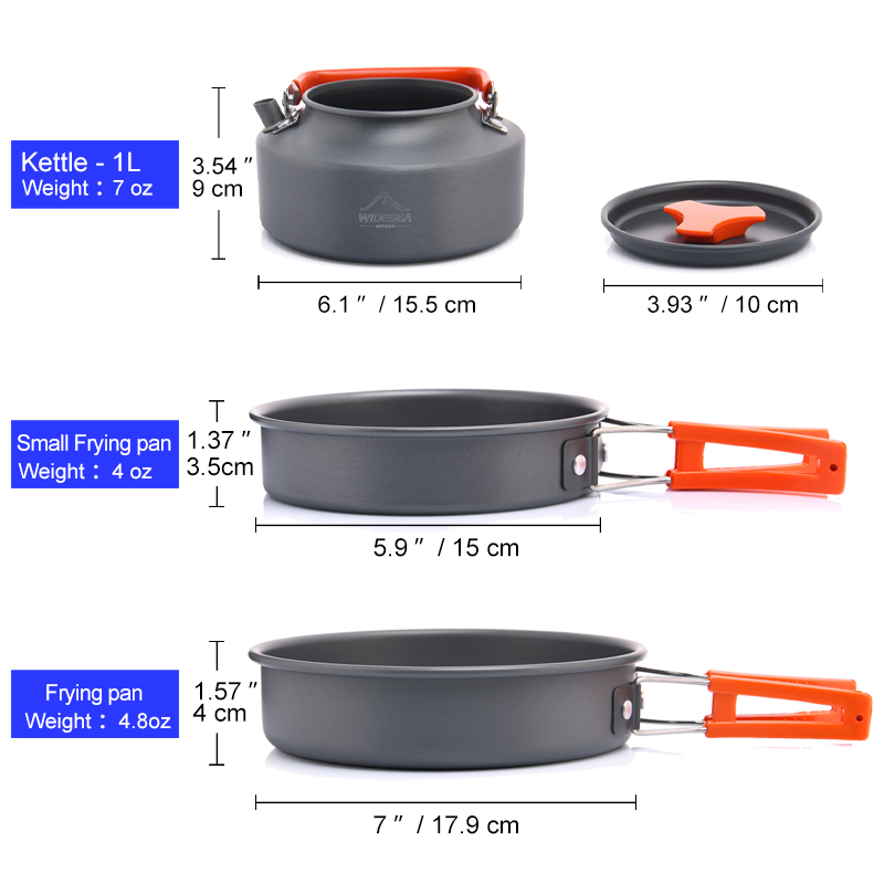Widesea Camping Outdoor Cookwa - огляд і ціна Outdoor Camping Kitchen Table