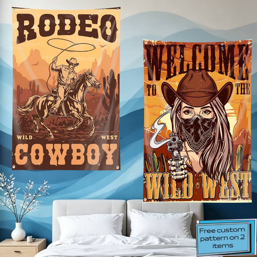 Retro Texas Western Cowboy Fla - огляд і ціна Outdoor Camping In Texas