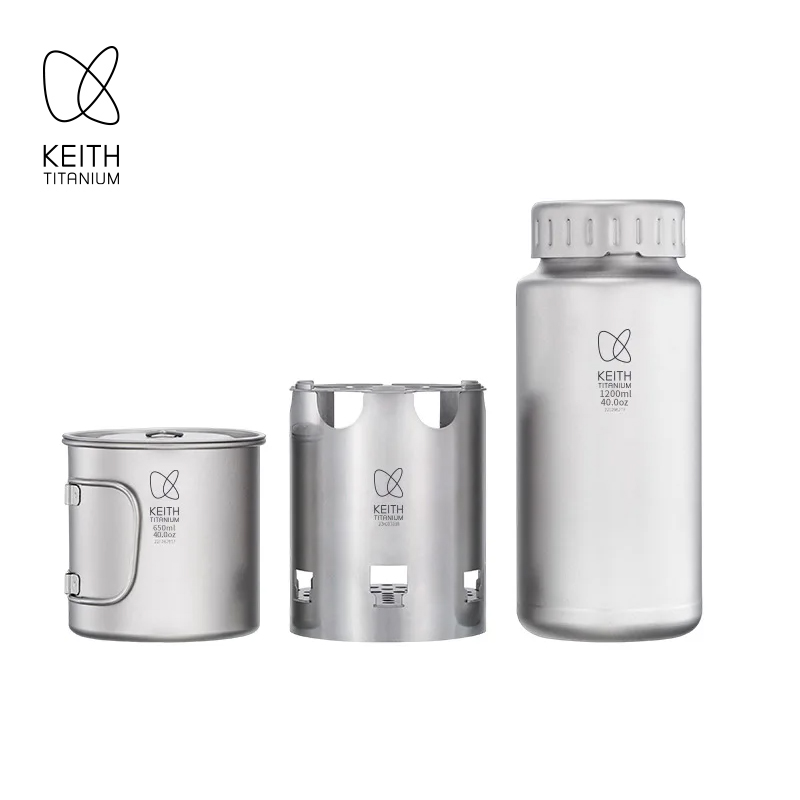 KEITH Pure Titanium Nesting Ca - огляд і ціна Outdoor Camping World