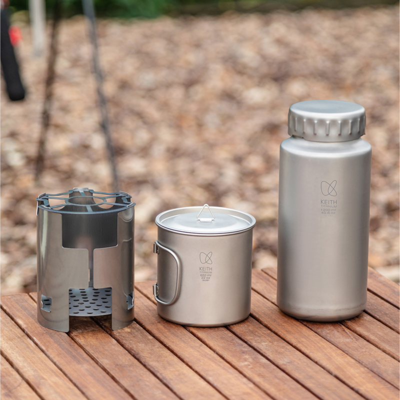 KEITH Pure Titanium Nesting Ca - огляд і ціна Outdoor Camping World