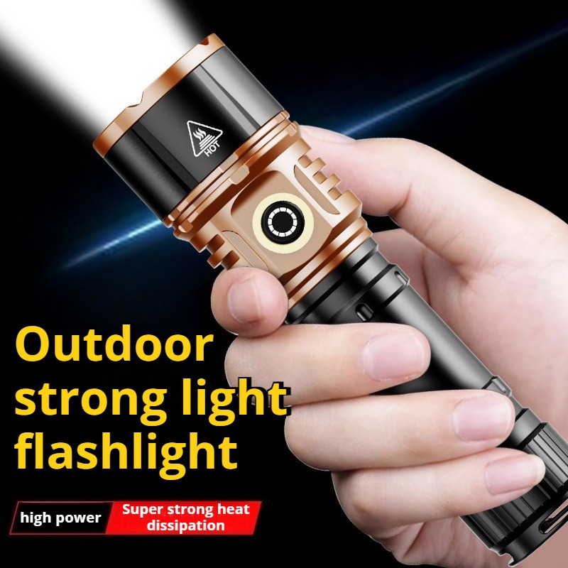 Strong Light High Power LED Fl - огляд і ціна Outdoor Camping Lighting