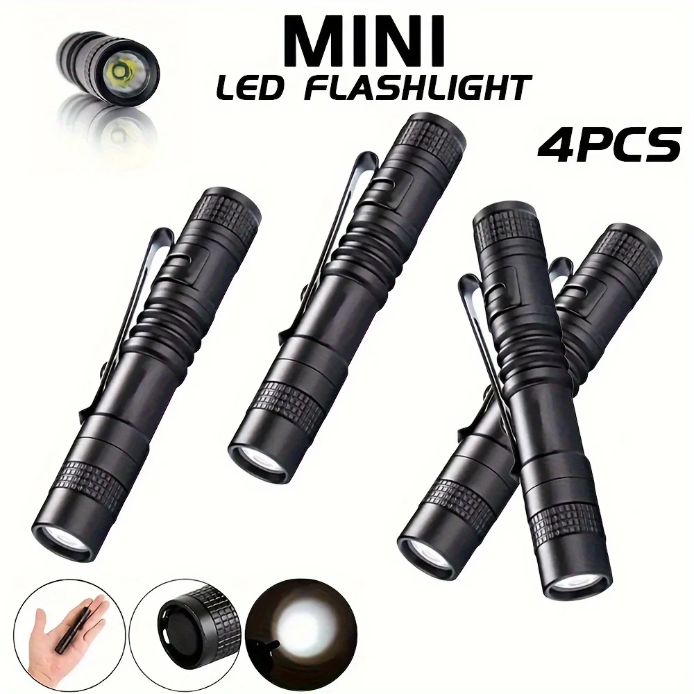 1-4PCS Mini Portable LED Pen L - огляд і ціна Outdoor Camping Light Portable