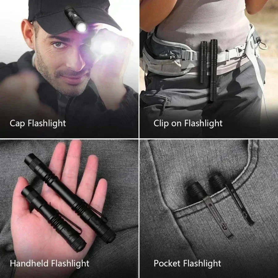 1-4PCS Mini Portable LED Pen L - огляд і ціна Outdoor Camping Light Portable