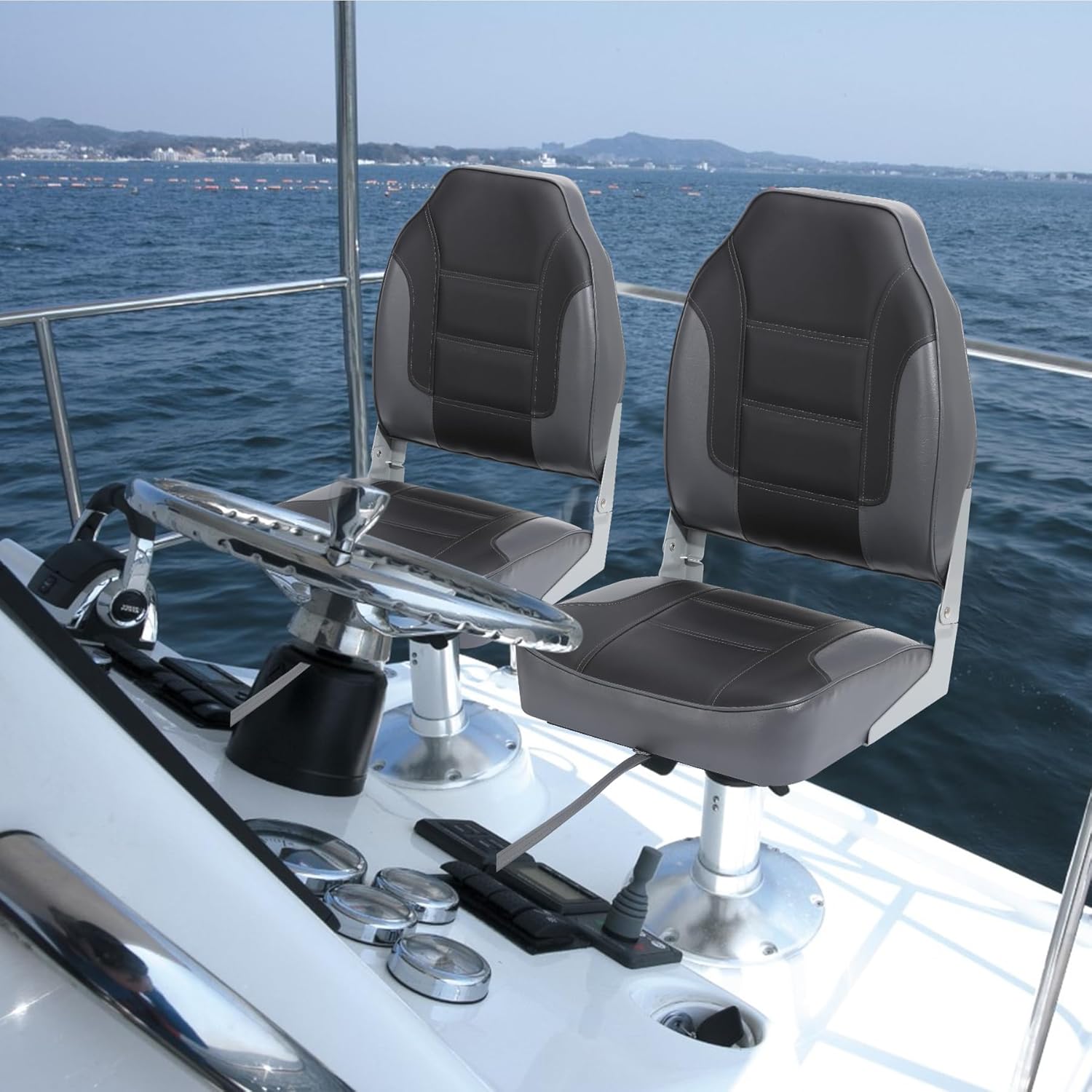 2 Pack Folding Boat Seats, Hig - огляд і ціна Folding Chair