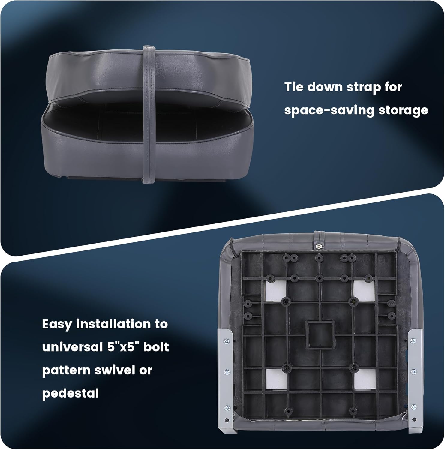 2 Pack Folding Boat Seats, Hig - огляд і ціна Folding Chair