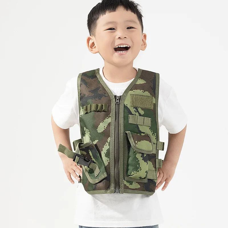 Kids Tactical Vest Army Fans O - огляд і ціна Outdoor Camping Kids Activities