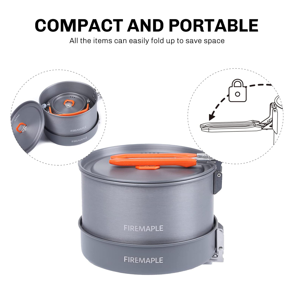 Fire Maple Camping Cookware Ut - огляд і ціна Outdoor Camping Kitchen Table
