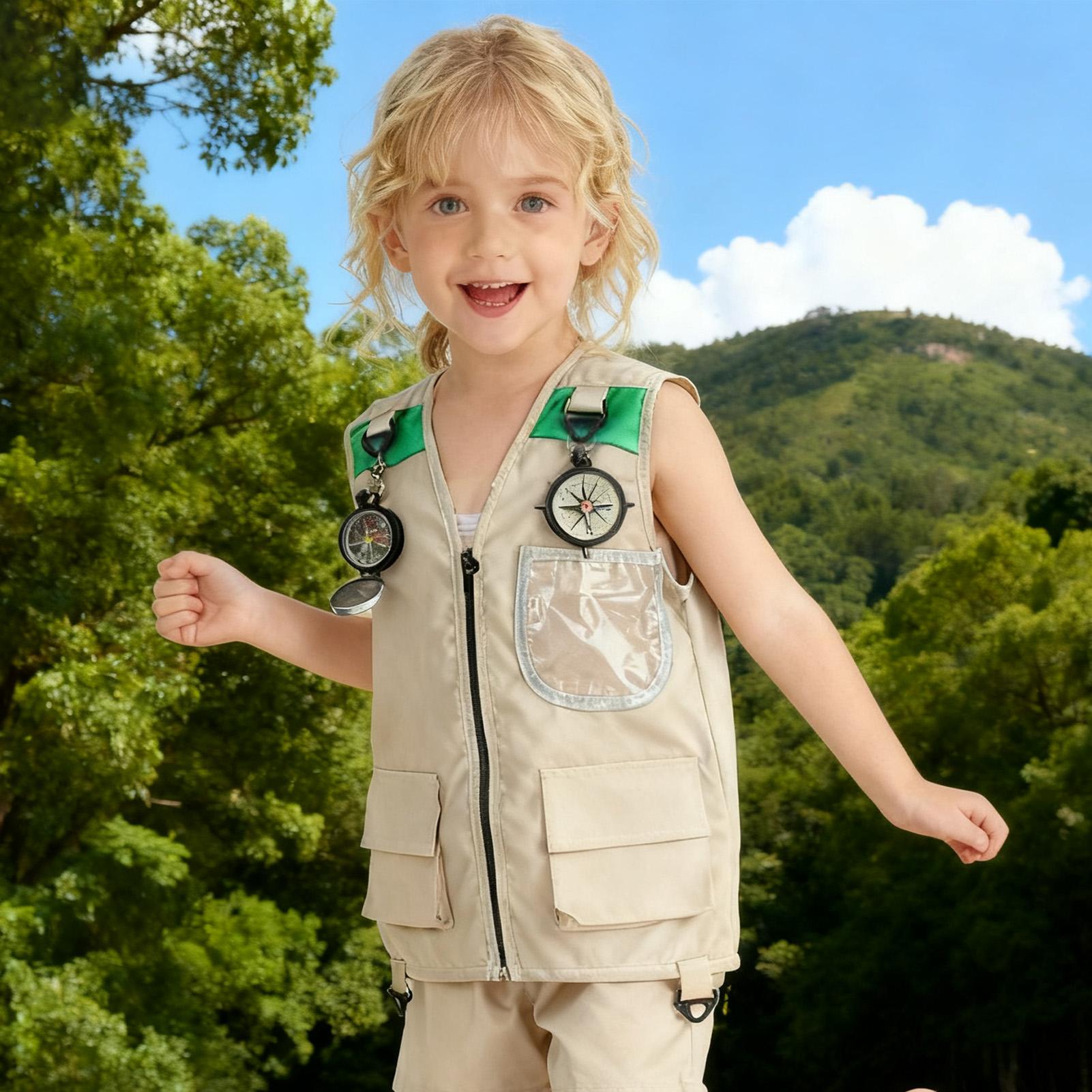 Kids Fishing Vest Sleeveless C - огляд і ціна Outdoor Camping Kids Activities