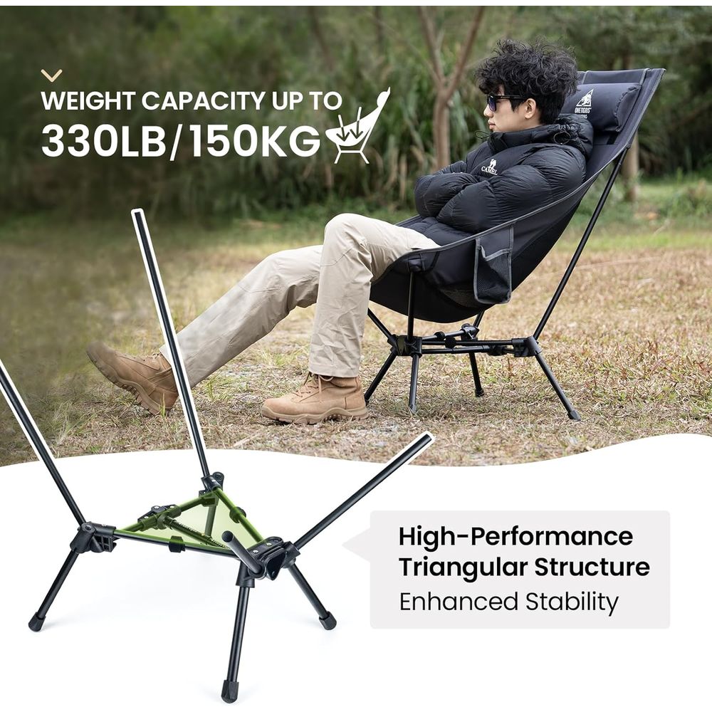 Tigerblade High Back Camping C - огляд і ціна Folding Chair